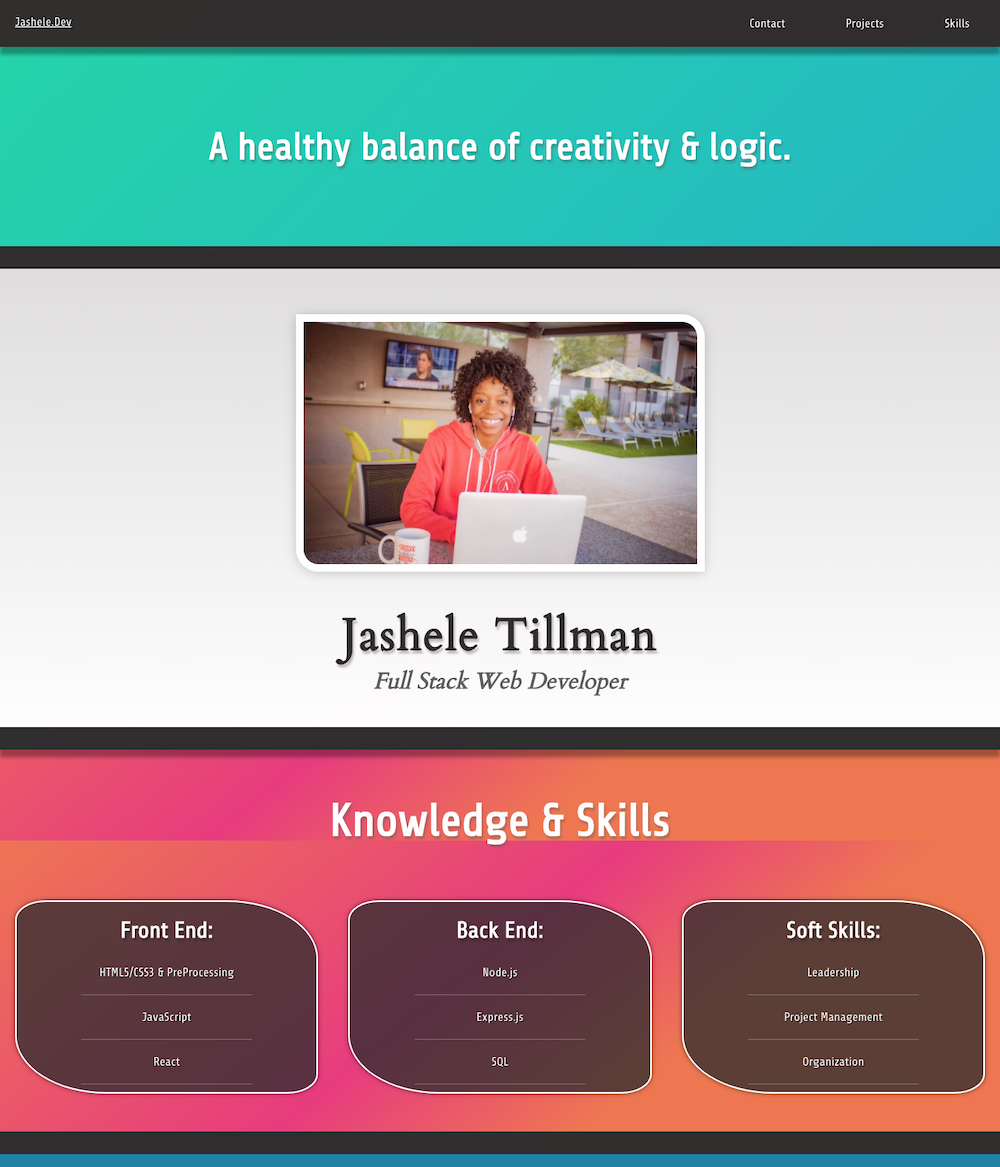 Web Development Portfolio